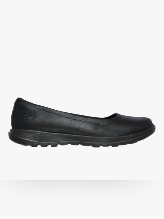 Skechers Shoes - Skechers GOwalk Lite Gem Ballet Flats Black Comfort Shoes Womens Size 8 NWOB